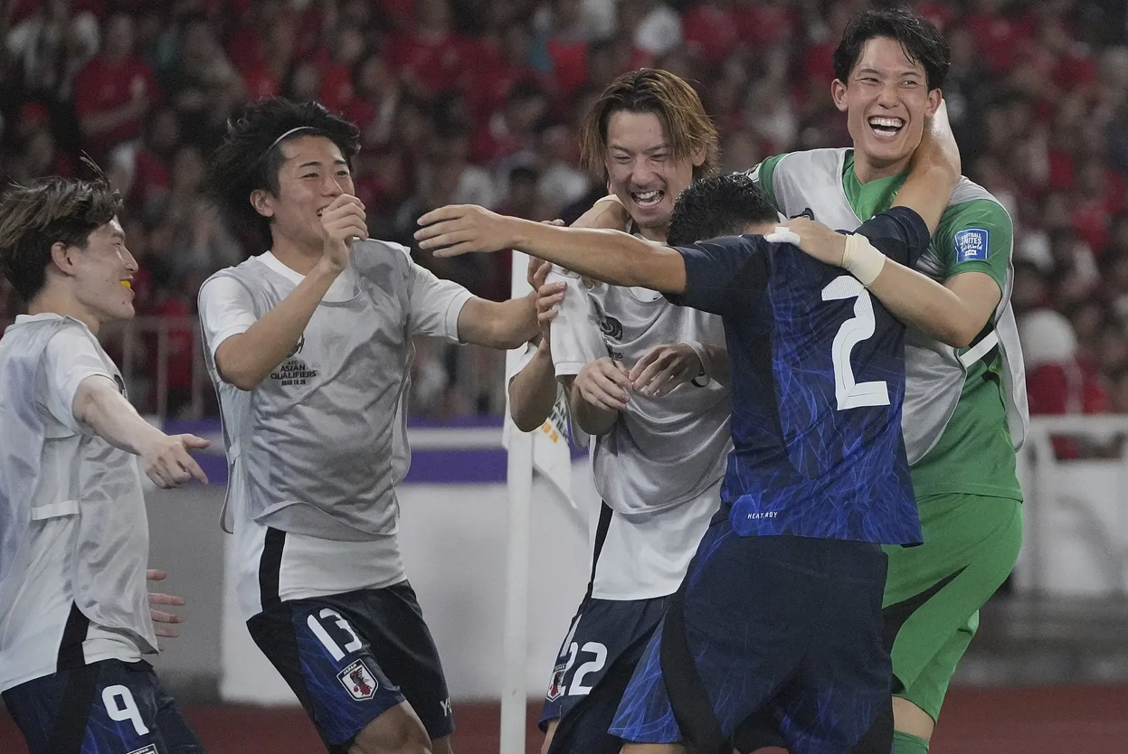 2026 世界杯亚预赛：日本队 4 - 0 胜印尼 下轮将战中国队